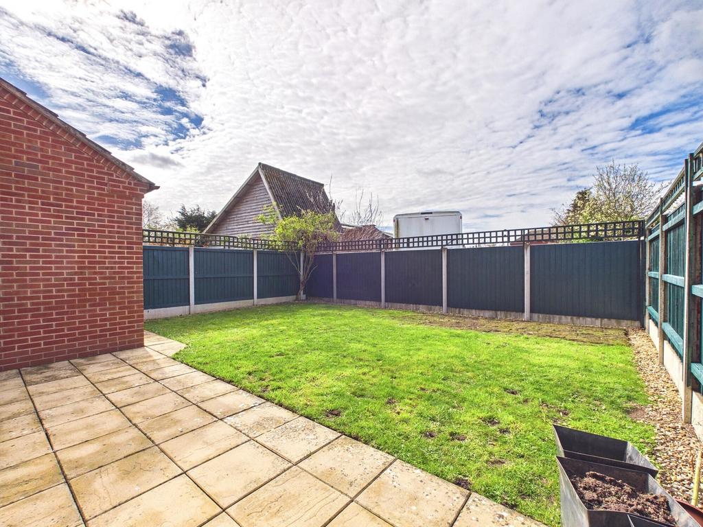 Rear garden