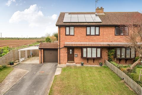 4 bedroom semi-detached house for sale, Nethermoor Road, Middlezoy, Bridgwater, Somerset, TA7