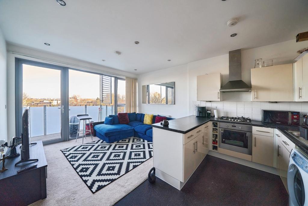 Open-plan living area