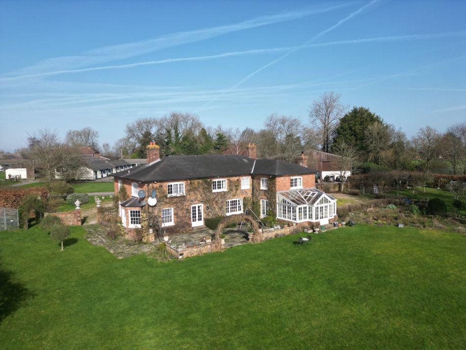 Kingwood Stud House Rear View and Gardens