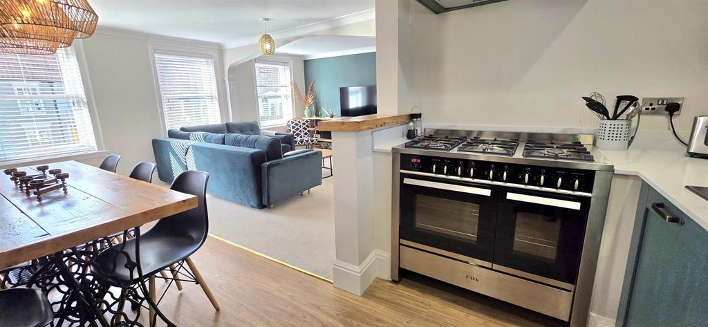 Lounge kitchen diner
