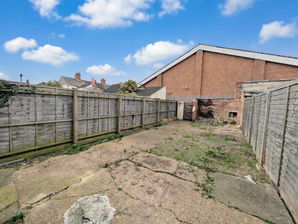 Rear garden