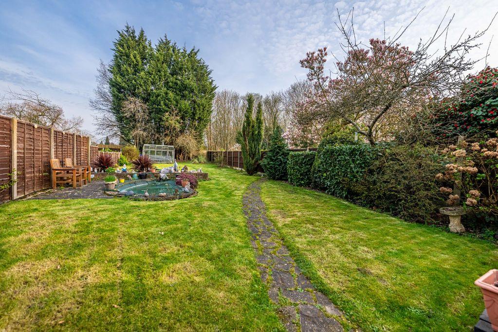 Rear garden