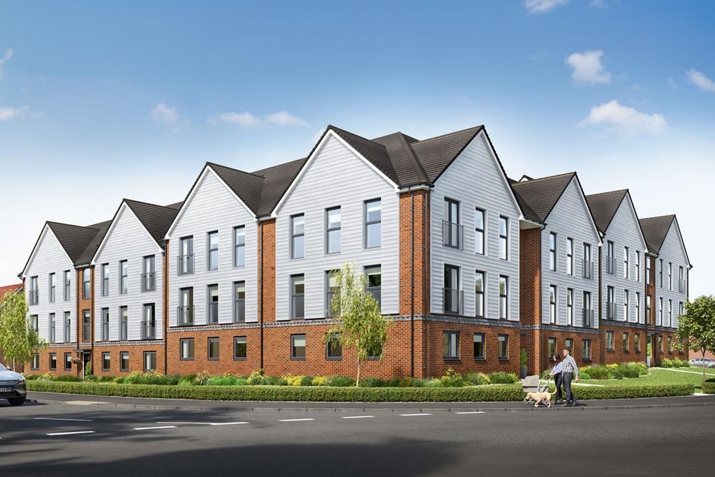 Artist impression of Sanders Gate Apartments at...