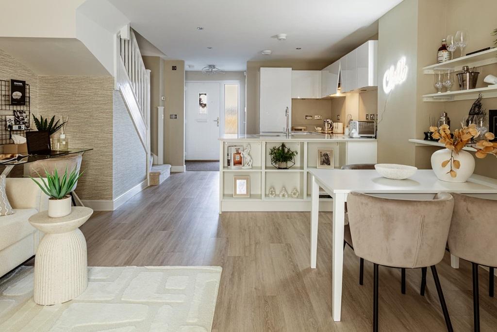 Open plan living, perfect for entertaining