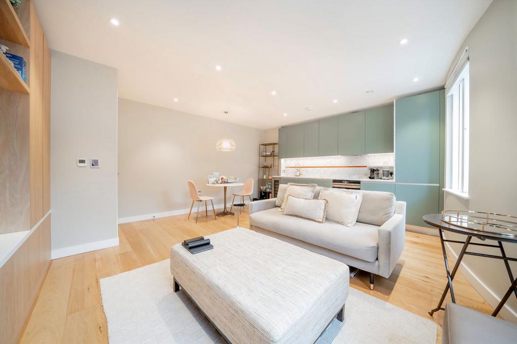 Open-plan living area, open plan living