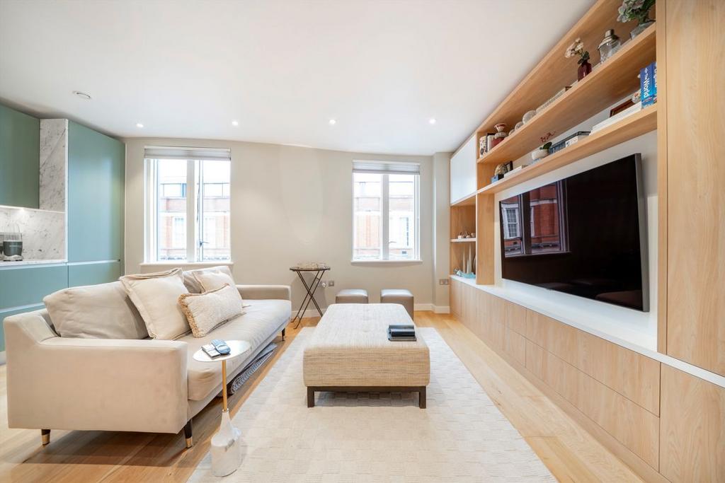 Open-plan living area, open plan living