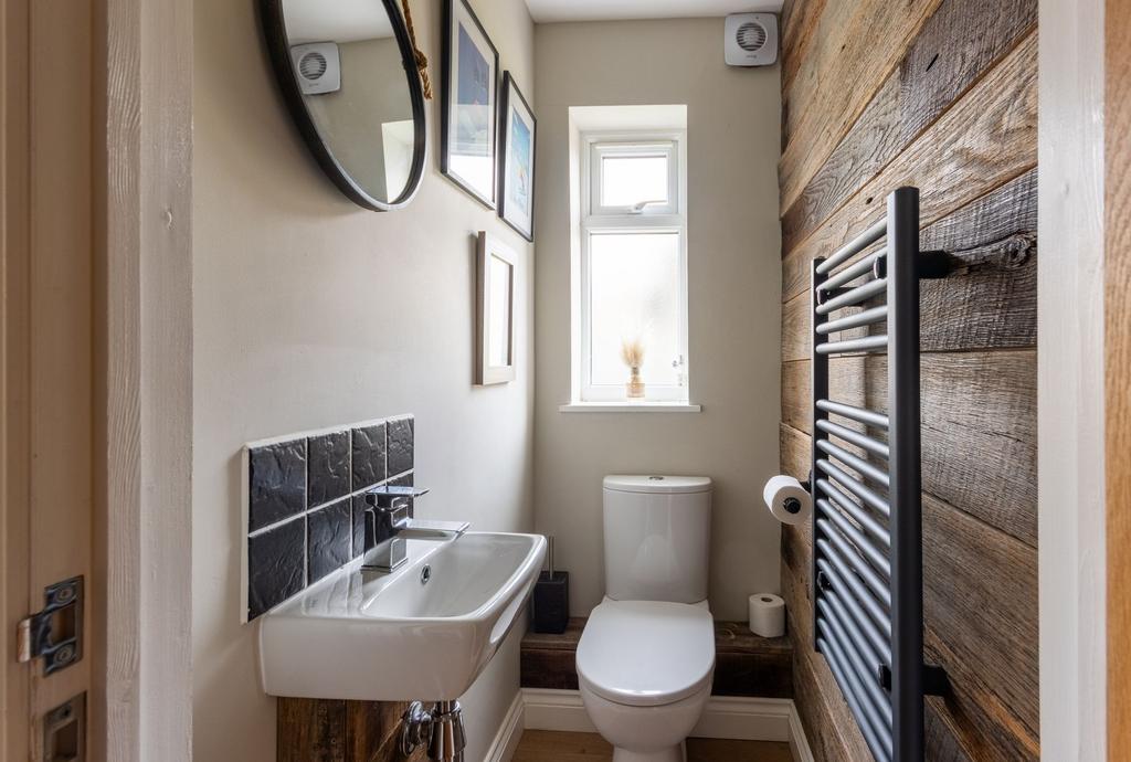 Downstairs cloakroom