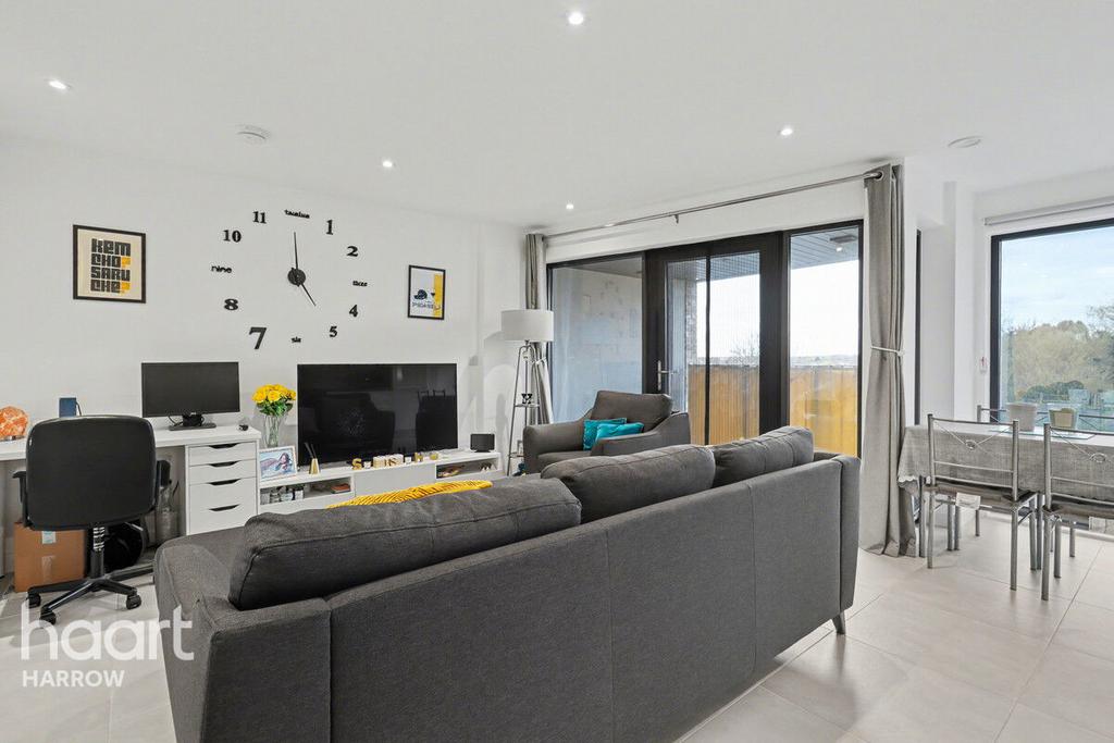 Open-plan living area, open plan living