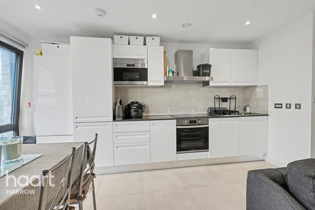 Open-plan living area