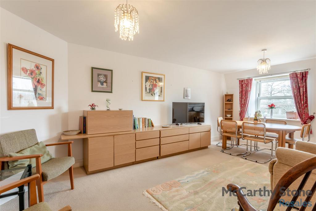 Open-plan living area