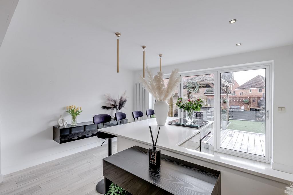 Kitchen/Dining/Living Room