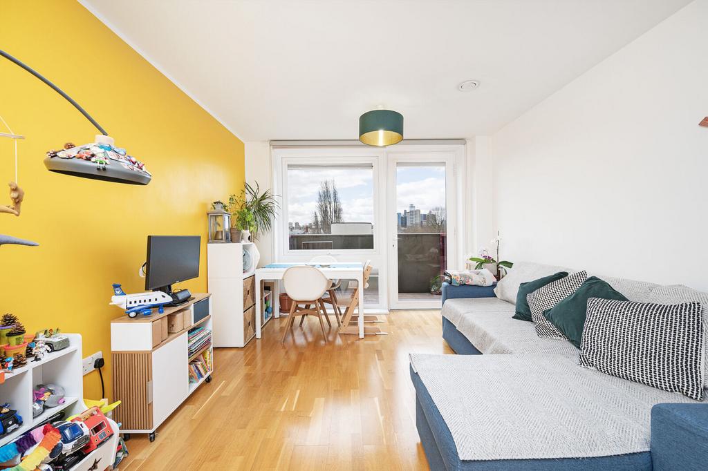 Open-plan living area, open plan living