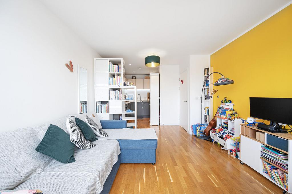 Open-plan living area, open plan living