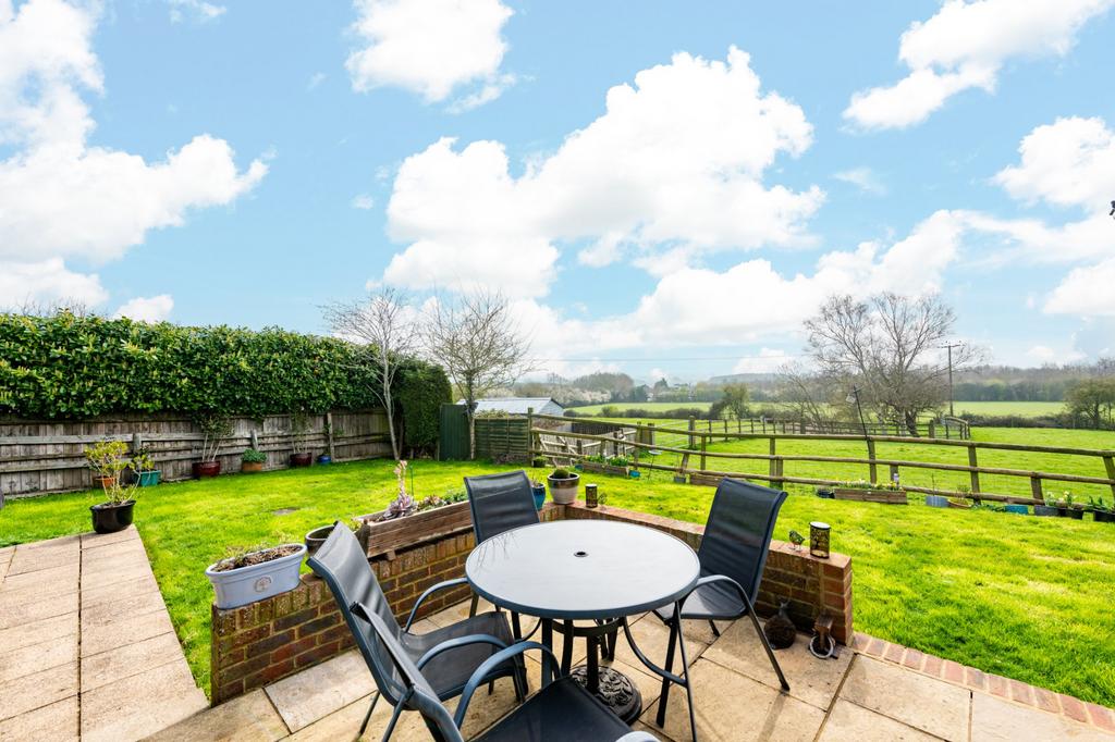 Rear Patio and View