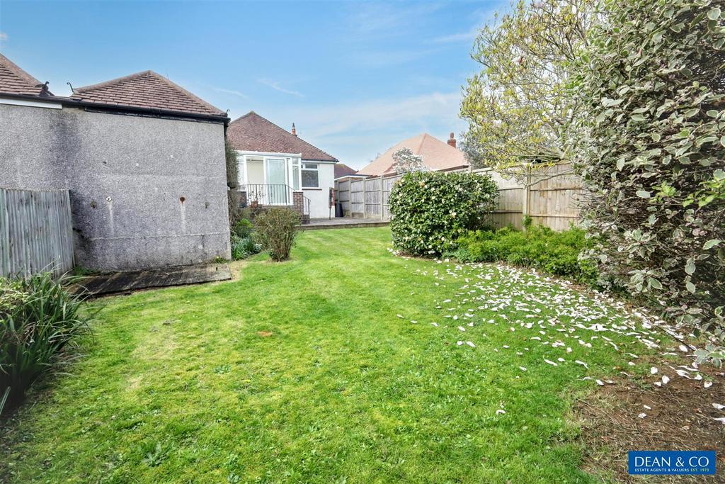 Rear garden