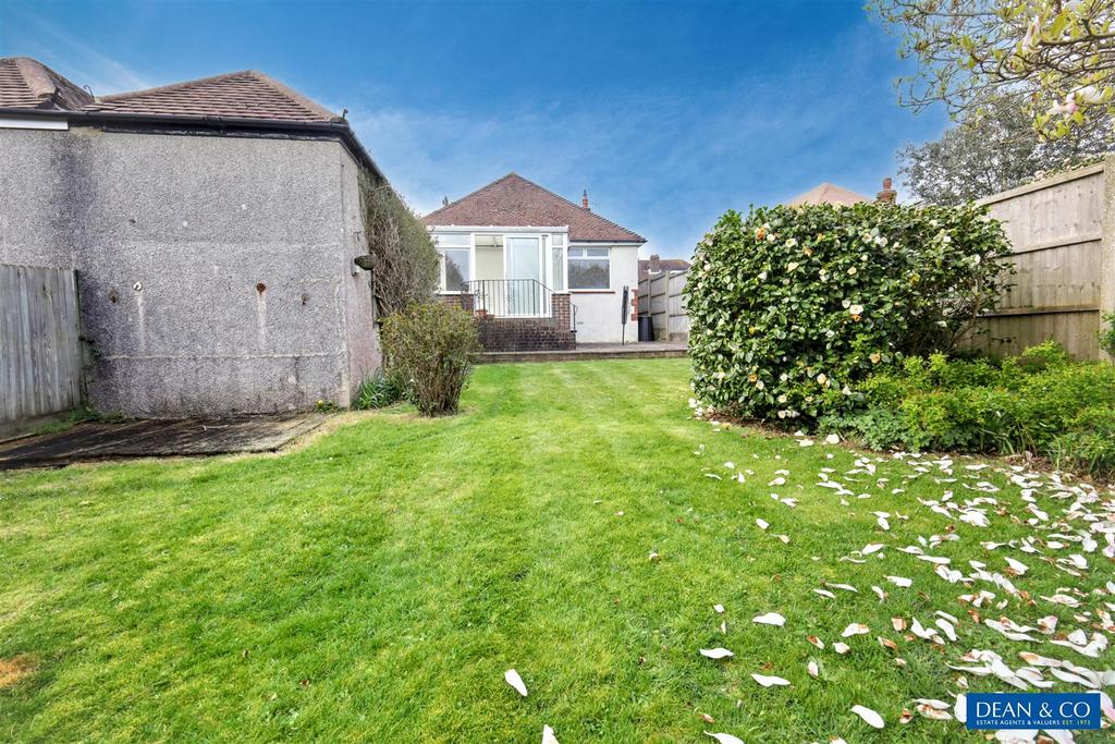 Rear garden