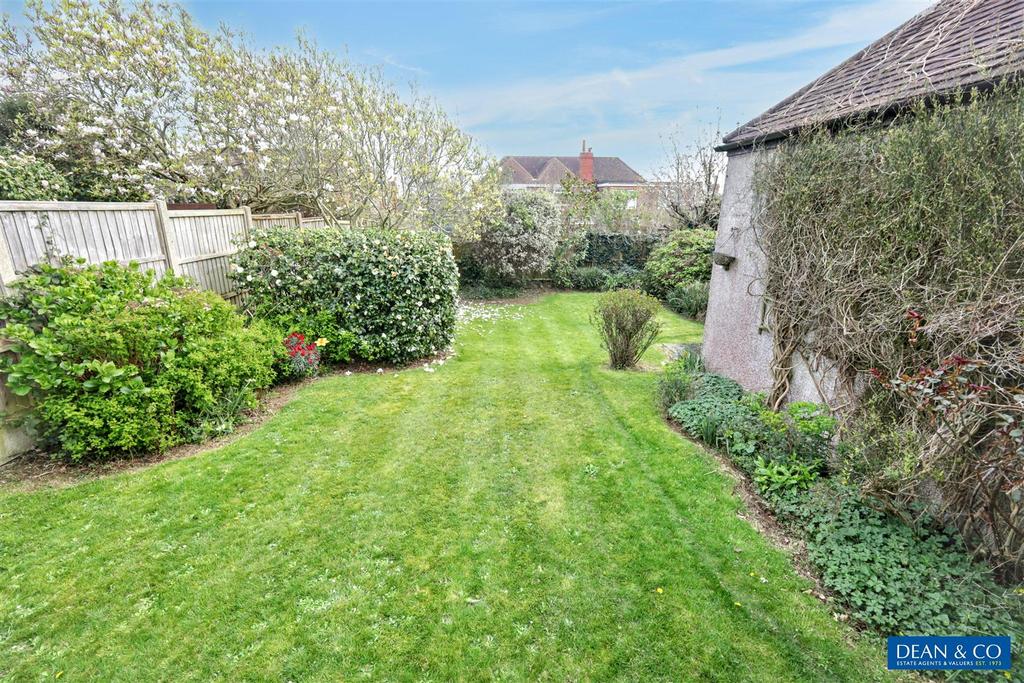 Rear garden