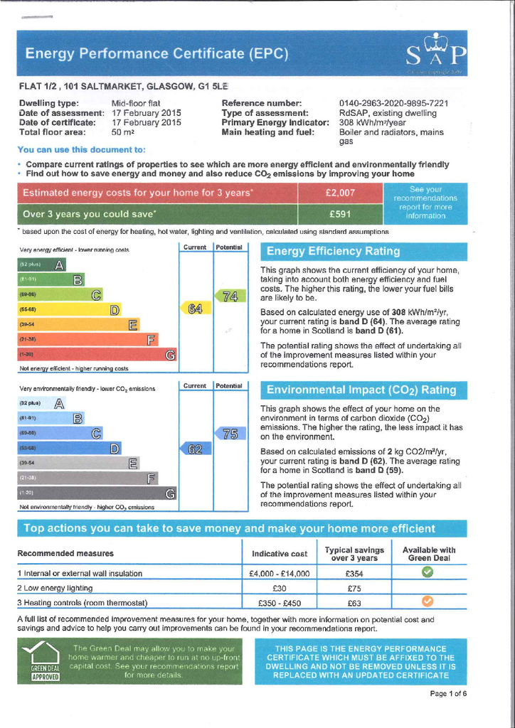 EPC Certificate