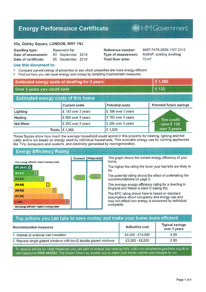Energy Performance Certificate