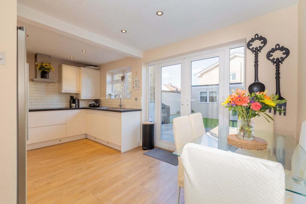 Open-plan living area, open plan living