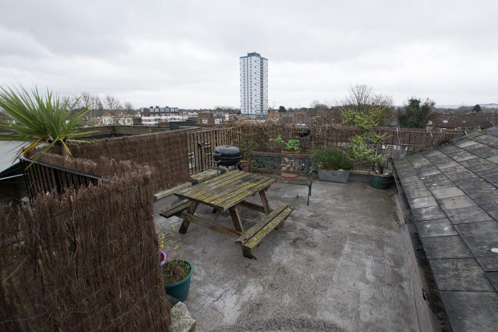 Roof terrace view, roof terrace
