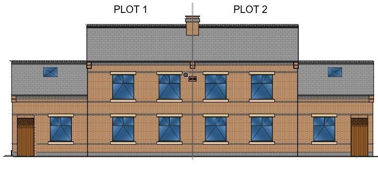 Proposed front elevation