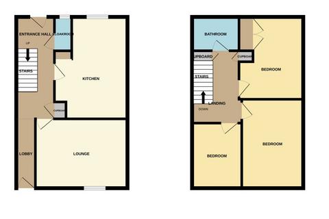 3 bedroom terraced house for sale, 8 Swan Close, Melton Mowbray, Leicestershire, LE13 0QD