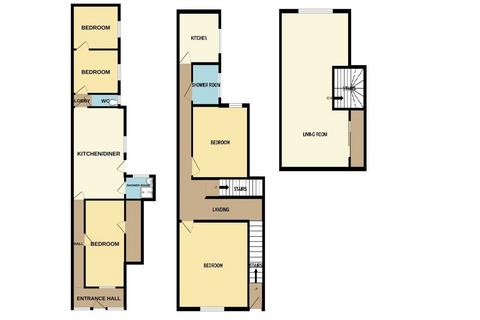 4 bedroom block of apartments for sale, 16A & 16B Granby Road, Aylestone, Leicester, LE2 8LP