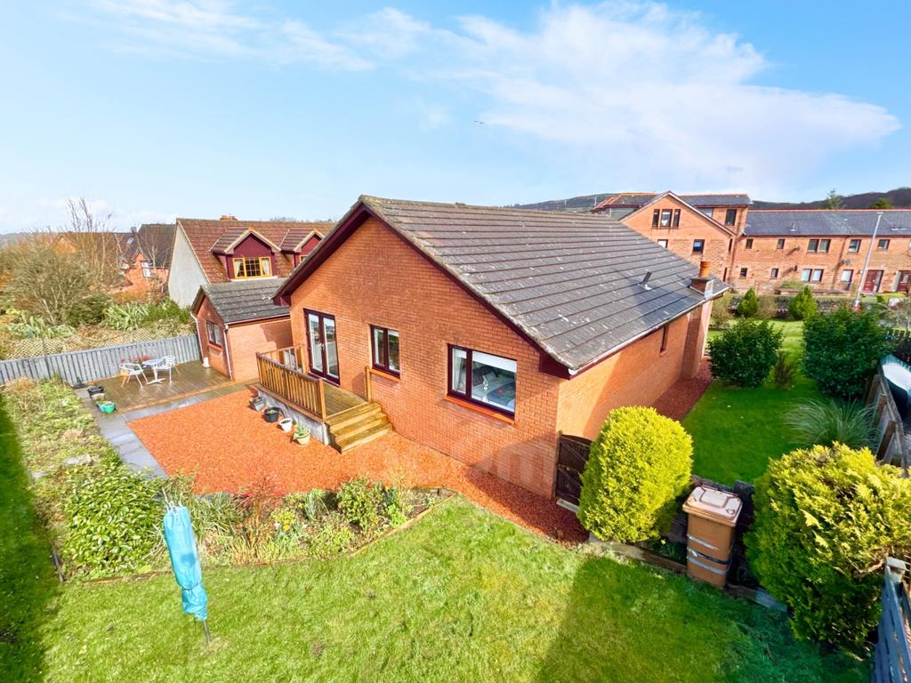 The Lane, Skelmorlie rear garden pic