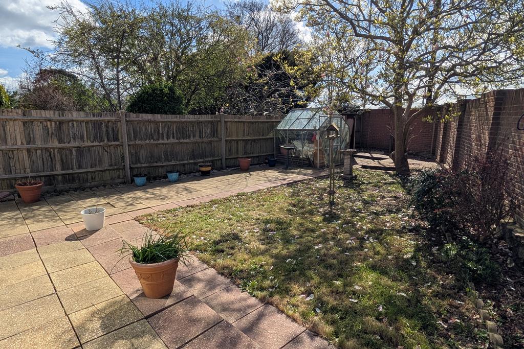 Rear garden