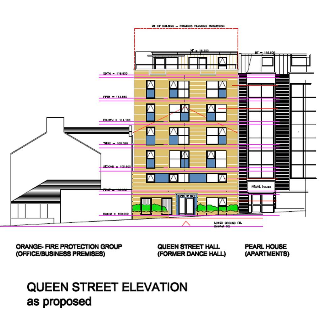 Proposal Queen Street Elevations