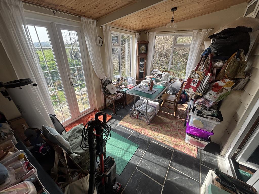 Barn conversion sun room