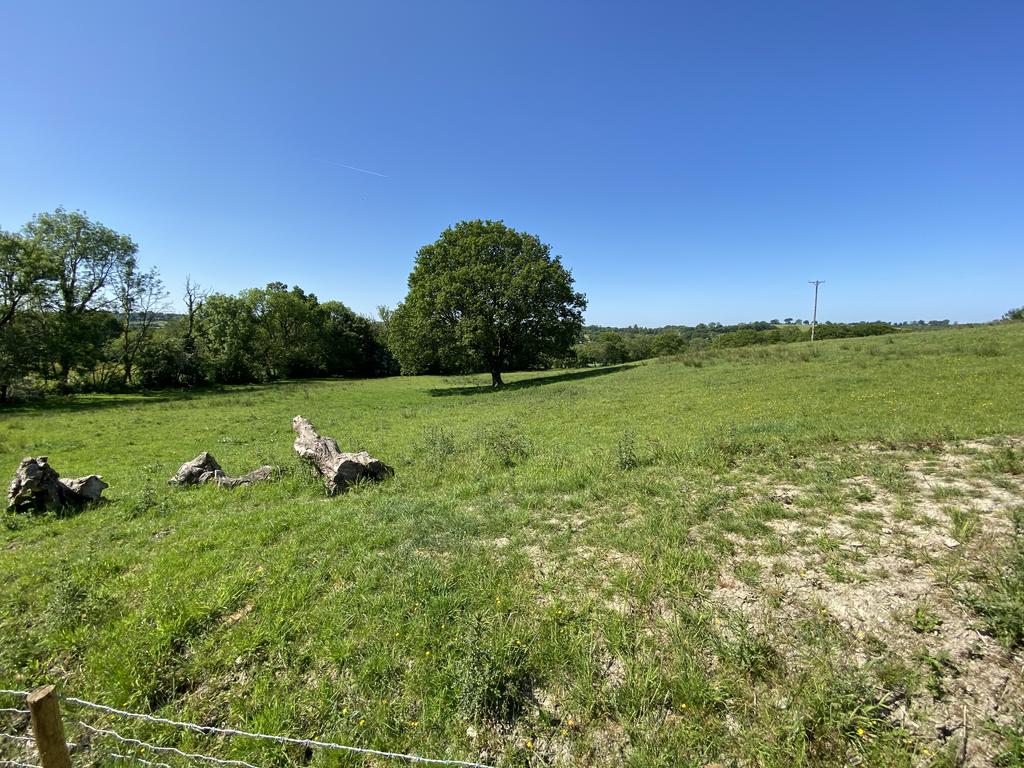 View over the surounding open fields