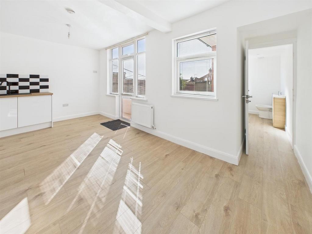 Bright and modern open-plan living space...