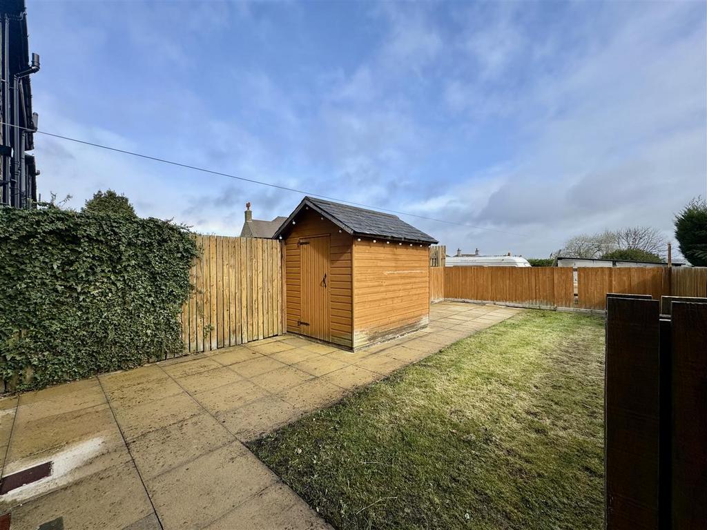 Rear garden