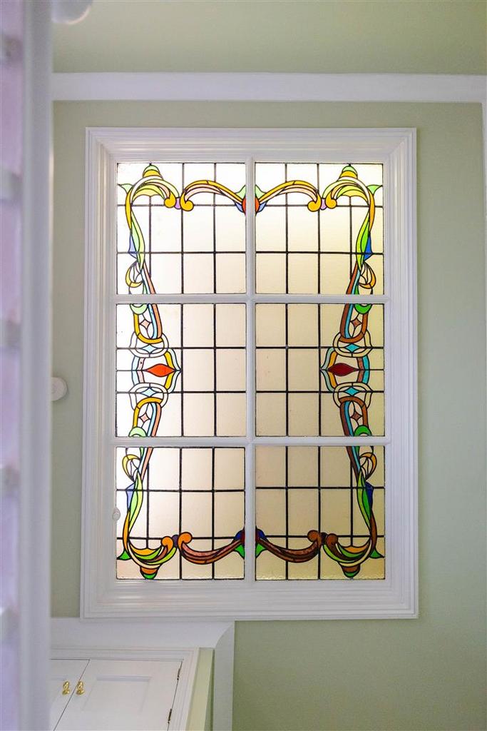 Stained Glass Ceiling Window