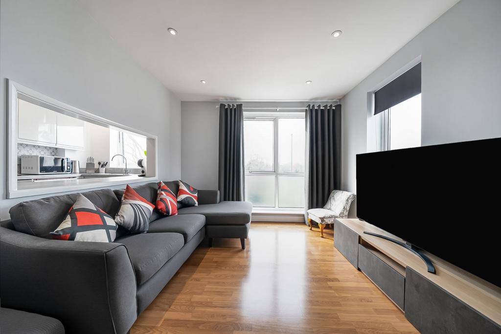 Open-plan living area, open plan living