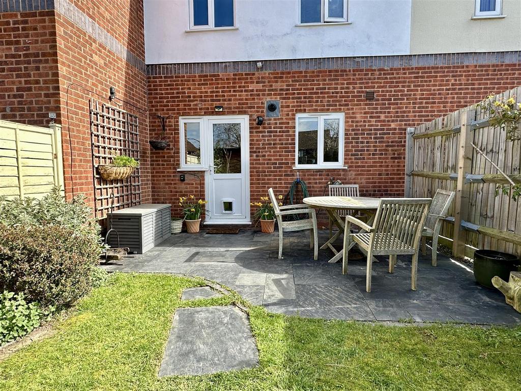 Slate patio