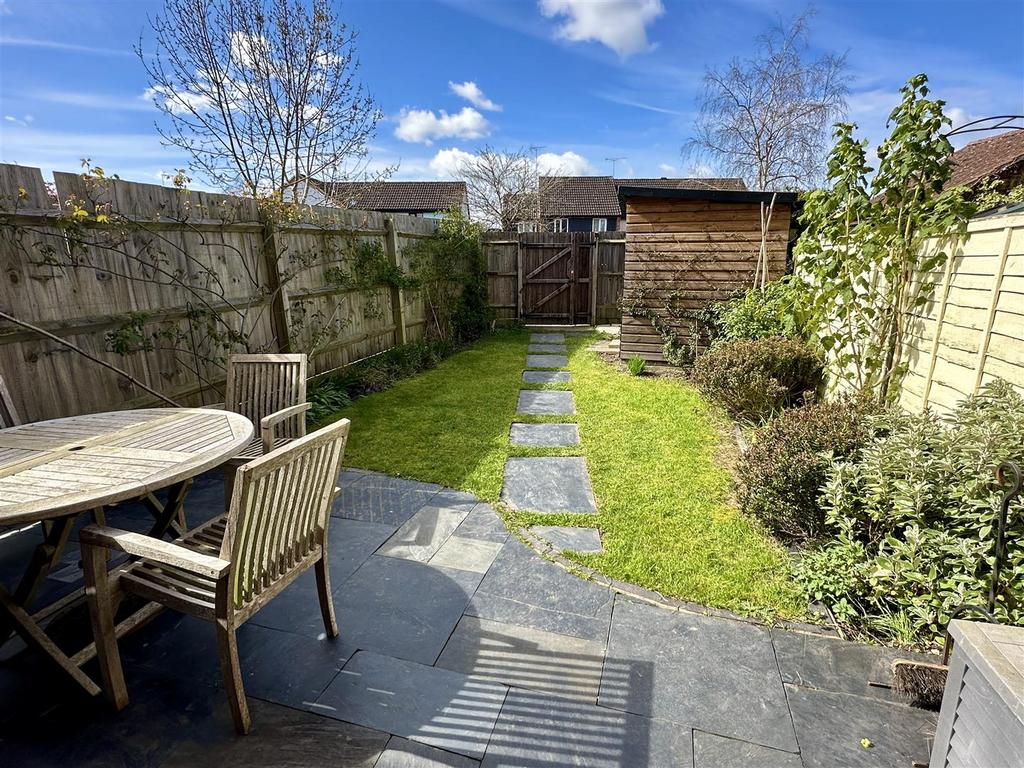 Rear garden