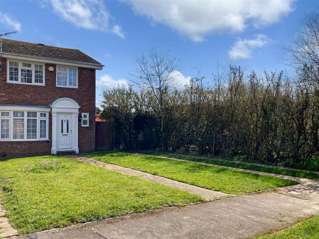 Front Elevation Showing Length of Driveway
