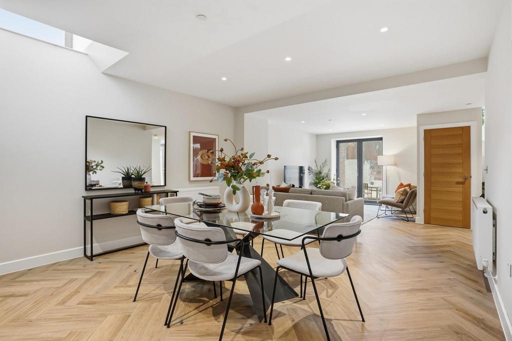 Open-plan living area