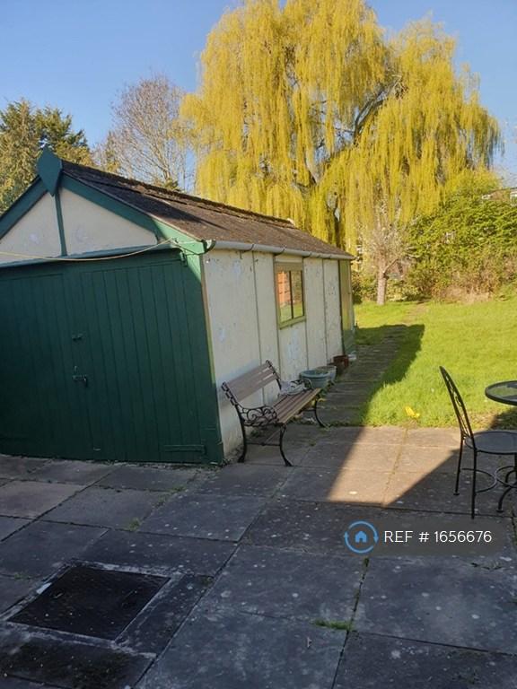 Shed In Garden