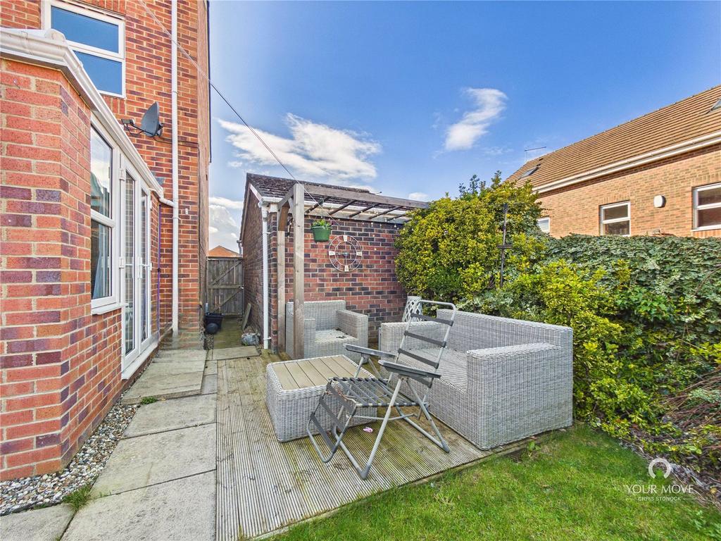 Rear Patio