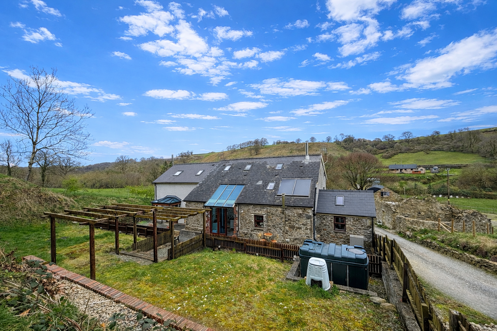 Rear of property