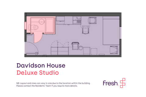 undefined, Deluxe Studio at Davidson House, 3-5 Penrhyn Rd KT1