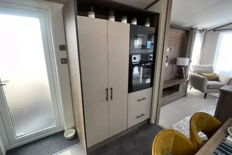 Regal Cranleigh Kitchen At Unity Beach Holiday Par