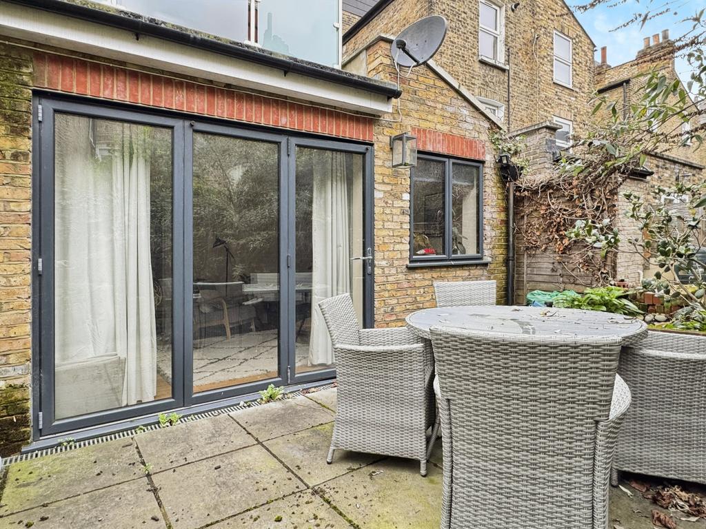 Private Paved Garden