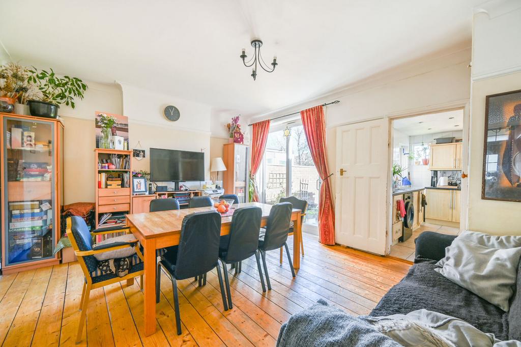 Open-plan living area, open plan living