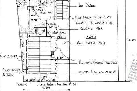 Plot for sale, Masonic Lane, Spilsby